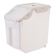 Household Rice Storage Bucket 10kg Thickened Sealed Rice Bucket 25kg Large Capacity Rice Storage Buc