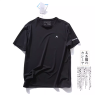 Quick Dry Breathable Mens Outdoor Sports T-shirt Short Sleeve Reflective Cool Sensation Summer Outdo