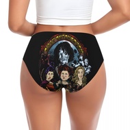 Custom Winifred Sanderson Spell Book Hocus Pocus Briefs Underwear Womens Stretch Comfortable Underpa