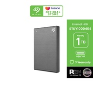 SEAGATE EXTERNAL HDD One Touch HDD with Password / 1TB  / 2.5" (ฮาร์ดดิสก์พกพา) *ฟรีบริการกู้ข้อมูล