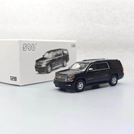 596 1: 64 Chevrolet Saboban Suburban Black 596-128 Alloy Car Model Gift