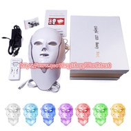 7 Colors Led Facial Mask Face Mask Machine Light Therapy Acne Mask Neck Beauty Led Mask NEW