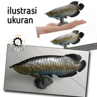 Static Figure Ikan Arwana - Pajangan Arwana - Dekorasi Ikan Arwana