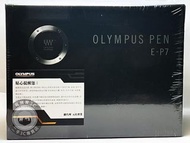 【高雄青蘋果3C】Olympus PEN E-P7 + 14-42MM EZ 公司貨 銀機 黑鏡 全新品 #87738