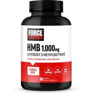 Force Factor HMB Supplement to Preserve Lean Muscle(packaging may vary)
