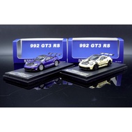 [MASH] Street Weapon 1/64 Porsche 911 (992) GT3 RS Gentian Blue/Goose Yellow Optional Porsche 911 GT