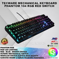 Tecware Phantom 104 Rgb Mechanical Keyboard Red Switch Cheap