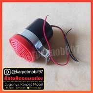 Sirine Atret Klakson Horn Atret Klakson Mundur 12/24V Klakson mundur 12 volt 3suara awas awas mobil 