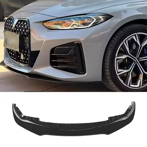 For BMW 4 Series G24 G26 4 Door 430i 440i i4 Gran Coupe 2021-2024 Front Bumper Spoiler Lip Lower Bod