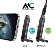 HOCO UA47/UA47A 2in1 Charging Converter iOS/Type-C to Mobile Stand Supports PD240W/30W