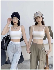 Áo bra 2 dây trơn phong cách thời trang quyến rũ phối nhiều phong cách | M45-C926