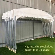 Push-pull awning, outdoor awning, mobile telescopic shed, night market shed, parking shed, logistics