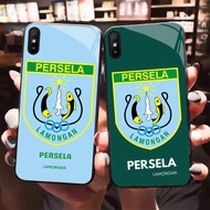 HW-24 Persela Lamongan Glass Casing for Xiaomi Redmi Note poco 14R A4 9i C75 14C 7 9A A3 Pro 5G