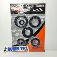 MESIN Complete Oil Seal for Yamaha Crankshaft Engine Force 1 F1 F1ZR Alfa