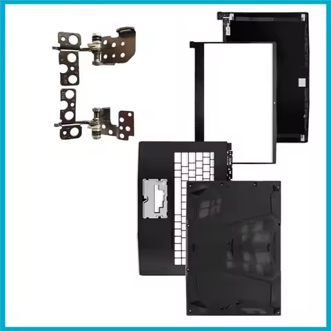 New For MSI Thin GF65 10SD 10UE GF65 10SDR MS-16W1 MS-16W2 LCD Back Cover Front Bezel Hinges Palmres