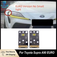 Yellow LED DRL Board For Toyota Supra A90 A91 2019-2024 LED Headlight DRL Modules Daytime Running Li