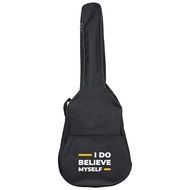 Guitar Bag Phrase Priting Series 31-41inch Waterproof Oxford Guitar Case Backpack Guitars Accessorie