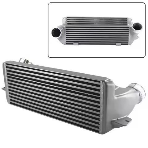 Intercooler Tuning Performance For BMW N54/N55 Engines E82 E88 135i 08-13,E90 E92 335i 07-11 Silver/