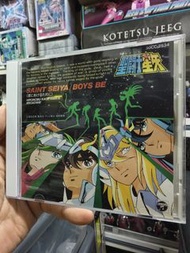 聖鬥士星矢 BOYS BE CD 唱碟沒花/歌書/彷如全新 日版