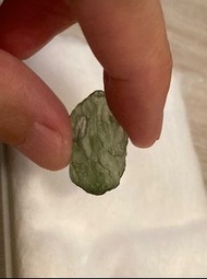 捷克隕石 原石  Moldavite gemstone 天然 水晶 可作吊嘴 頸錬