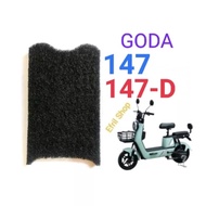 goda 147 147d karpet sepeda motor listrik goda 147 golden tiger dan