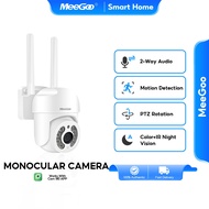 MeeGoo IP Security Camera Indoor Wireless PTZ CCTV Smart Detection Two-Way Audio IR Night Vision LED