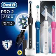 Oral-B Pro 2 2000 2500 2900, Sikat Gigi Elektrik Dengan Sensor Tekanan