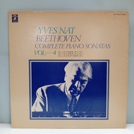 #CC54-6 LP TERPAKAI [ YVES NAT & BEETHOVEN - COMPLETE PIANO SONATAS VOL.4 ] USED LP < NM >