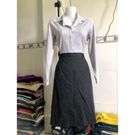 2HAND DRESS SET SIZE L (3) 2 piece set women korean