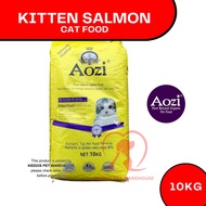 Aozi Pure Natural Organic Dry Food Kitten Cat Food in Sack 10kg KIDDOS PET WAREHOUSE
