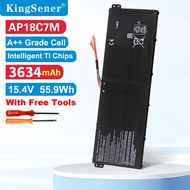 KingSener AP18C7M Laptop Battery For Acer Swift 5 SF514-54G SP513-54N SF313-52 Series 4ICP5/57/79 15