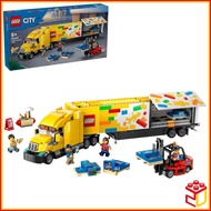 (Ready Stock) 60440 Lego City Yellow Delivery Truck Building Toy (1061 Pieces)