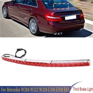 For Mercedes Benz W204 W212 W218 C350 E350 E63 Rear High Mount 3RD Third Brake Light Tail Additional