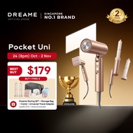 【NEW】Dreame Pocket Uni Hair Dryer | SmartVolt™ Global Voltage | Travel-Friendly | Curling, Unfrizz N