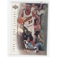2001-02 Upper Deck Legends 30 Gary Payton BASE CARD (product code 2269B3P33S6 & 2270B3P33S6sb1)