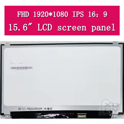 15.6" IPS LCD Screen for hp 650 G1 LED Display 30Pin New FHD 1920X1080 Resolution Matrix Panel Repla
