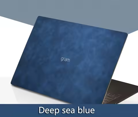 Crazy Horse Leather Laptop Sticker Skin Protector Guard Cover for LG Gram 17Z90P 17Z90N 17Z90Q Z90QH