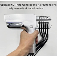 6D Hair Extension Machine Third Generation Traceless Invisible Hair Extension 10 Pins Hair Extension