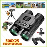 HK1 500X25 Binoculars High Power High Definition Micro Night Vision Single Barrel Night Viewing Outd
