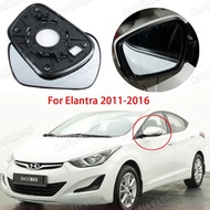 Car Rearview Mirror Glass for Hyundai Elantra 2012-2016 Side View Exterior Replacement Left / Right Mirror Car accessories lens 2012 2013 2014 2015 2016
