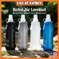 Aikoky Soft Flask Water Bottle Collapsible Foldable Reusable Soft Flask Collapsible Foldable Cycling
