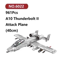 ✨A10 Thunderbolt II Attack Plane Building Blocks 961 Pcs XINGBAO Plane Bricks Toy Set