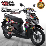 Stiker Motor Beat 2021 Full Body Stiker Beat Street 2022 Variasi Full Body Striping Beat 2020 Varias