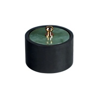 Inkstone Jade Small inkstone Small Regular Calligraphy Dedicated with Lid Raw Stone Material Hot Pot