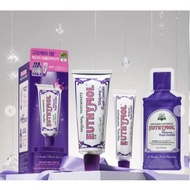 EUTHMOL Whitening Purple Corrector Toothpaste 106g+Toothpaste 30g+Mouthwash 15ml × 3