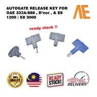 Autogate Release Key For OAE 333A / 888 , D'nor , & E8 3000 / 1200