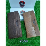 Ready Stock! Original Leather Long Wallet Dompet Kulit Murah Long Purse Dompet Lelaki Panjang