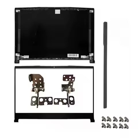 New For GF65 Thin GF65VR 9SE 9SD 9SEXR MS-16W1 MS-16W2 Laptop LCD Rear Cover/Front Frame/hinges/Axle