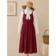 AXES FEMME RED BIB (WITH SKIRT LINING) 2HAND JAPANESE