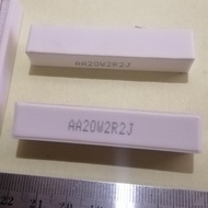 2R2J 2,2Ohm 2,2R 2,2 Ohm 2R2 J 20W 20 Watt Chalk Resistor 20W2R2J R